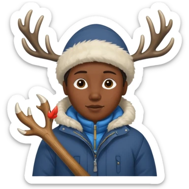 Inuits deer
 sticker