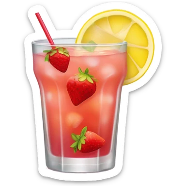 Strawberry lemonade  sticker