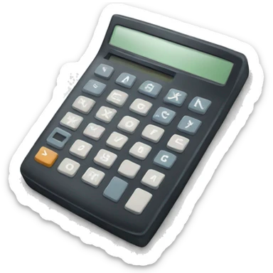 calculator  sticker