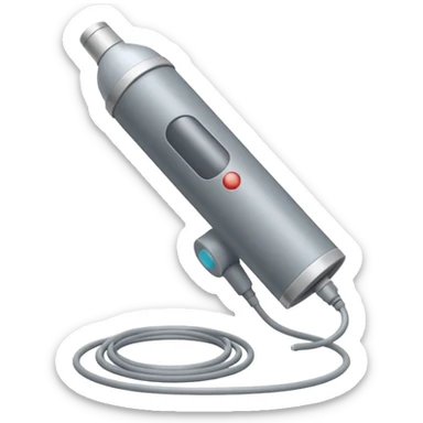 make a  medical transvaginal ultrasound tranducer sticker