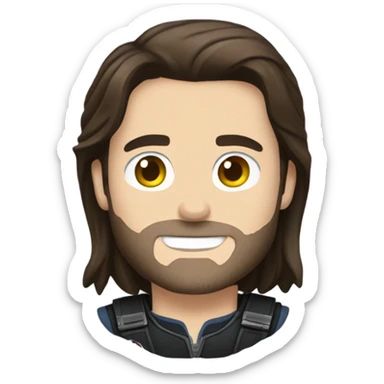 Bucky Barnes sticker