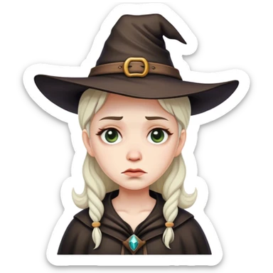 sad-cowboy-witch sticker