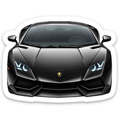 Lamborghini car sticker
