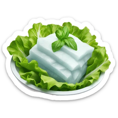 iceberg salat from the market sticker