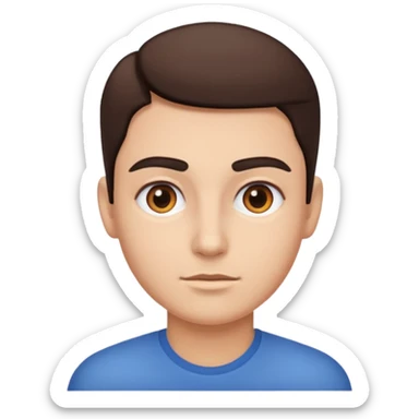 Eyebrow raise  sticker