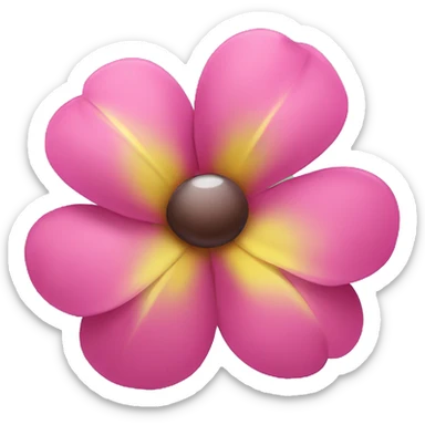 Flower sticker