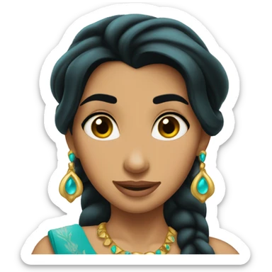 princess jasmine  sticker