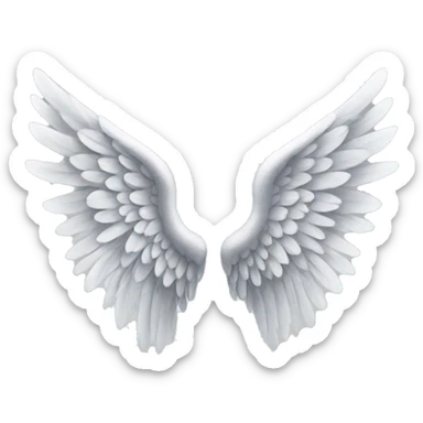 angel wings sticker
