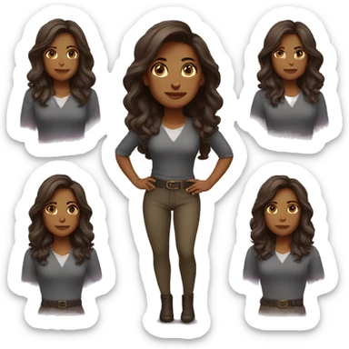 strong and independent woman sticker