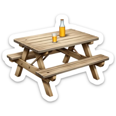 Picnic Table sticker