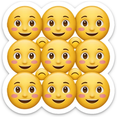 human emoji for my client sticker