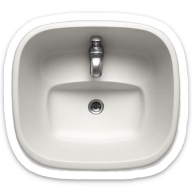 Guest bathroom sink sticker