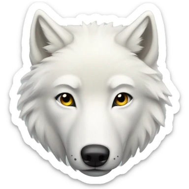 arctic wolf sticker