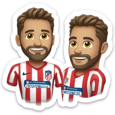 Fútbol atleti sticker
