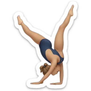 gimnastic sticker