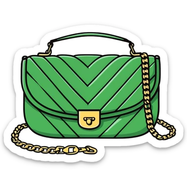 Chanel bag sticker