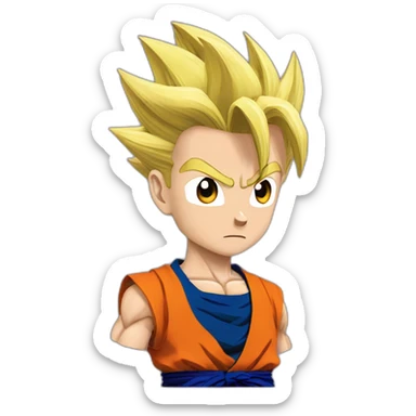 Gohan DBZ sticker