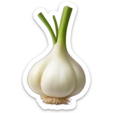 Garlic sticker