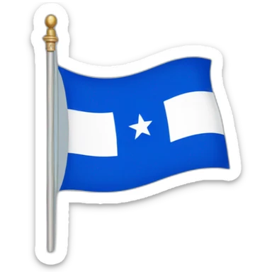 Flag of Martinique sticker