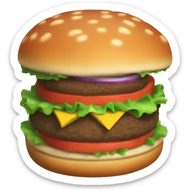 Krabby Patty sticker