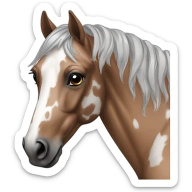 Appaloosa horse sticker