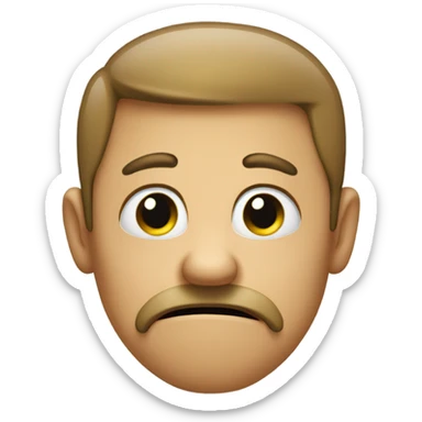 person holding nose disgusted sticker