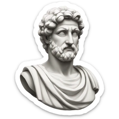 greek statue  sticker