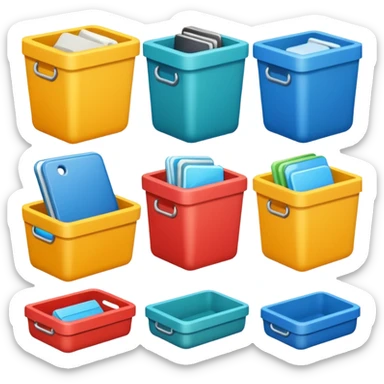 icon for items of diffrent puposes sticker