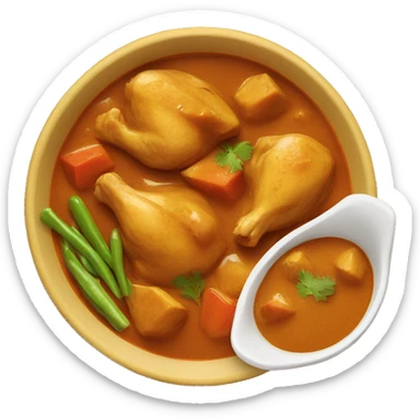Chicken  curry  sticker