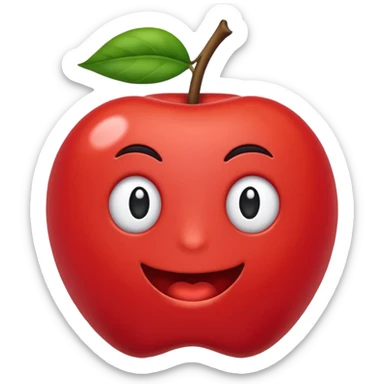 Guaxinim vermelho  sticker