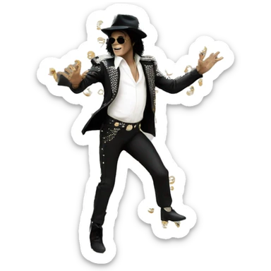 Michael Jackson sticker