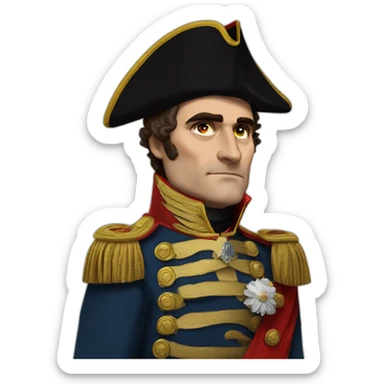 joaquin phoenix as napoleon sticker