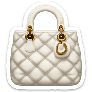 dior bag sticker