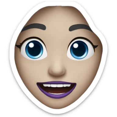 vampiresa feliz sticker