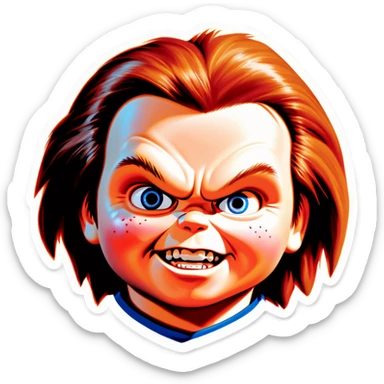 Chucky  sticker