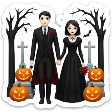 Chris motionless  🕸🦇🎃🥀⚰️🖤🪦🎶🎤🧑‍💼👩‍🦰 sticker