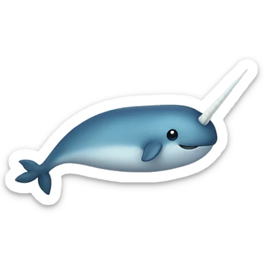 narwhal sticker