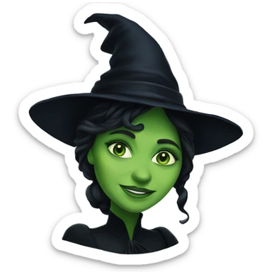Elphaba sticker