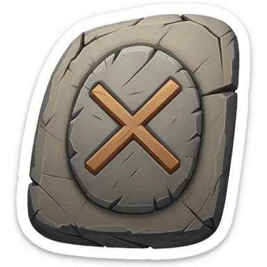 Rune Stone sticker