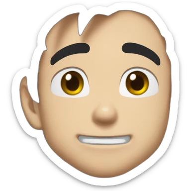 hype beast goku sticker