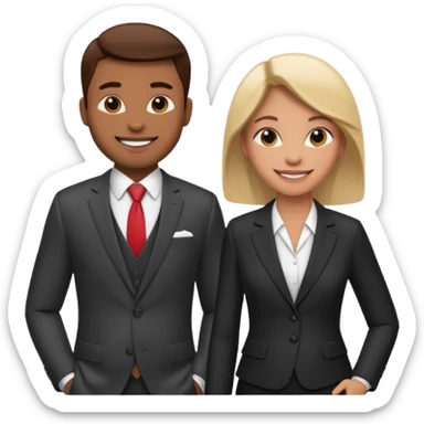 partners business sticker