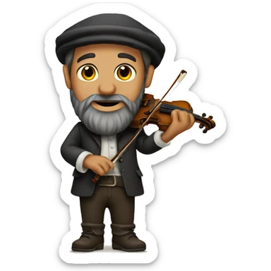 Fiddler on the roof sticker