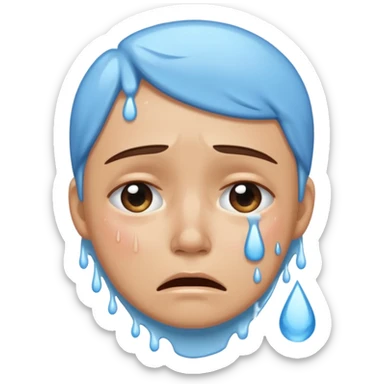 Unc crying sticker