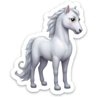 Pegasus cat sticker