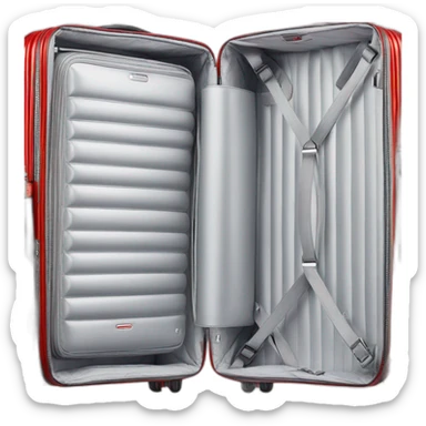 Essential Cabin luggage Red rimowa sticker