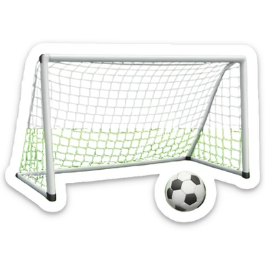 soccer goal sticker