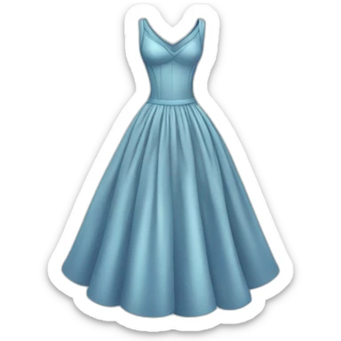 Dress designing sticker