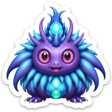 Eldritch Iridescent Young Venonat-Dragonair-alien sticker