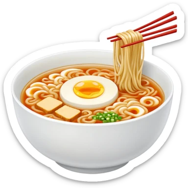 GENERATE ME A BOWL OF RAMEN MAKEIT PLAIN sticker