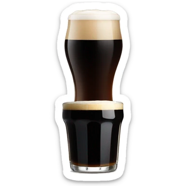 Pint of Guinness sticker